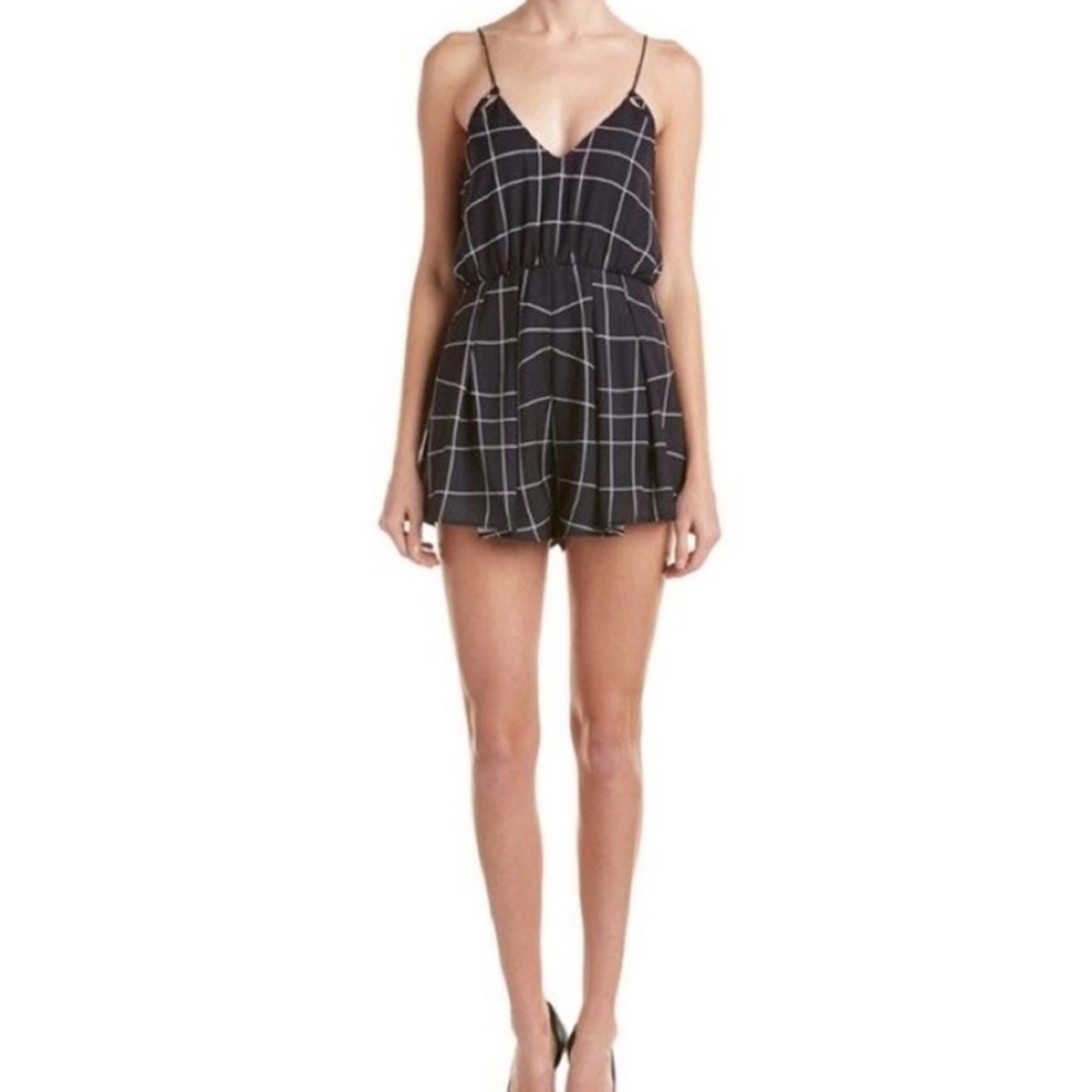 Stylestalker Black & White Romper